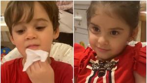 Karan Johar often shares videos of his kids - Yash and Roohi. Karan Johar often shares videos of his kids - Yash and Roohi.