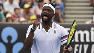 United States' Frances Tiafoe.(AP) United States' Frances Tiafoe.(AP)
