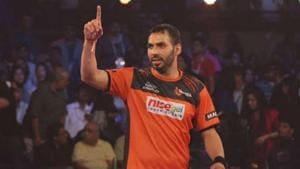 Anup Kumar.(Pro Kabaddi League) Anup Kumar.(Pro Kabaddi League)