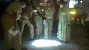 The incident happened at around 5 pm in an agriculture field located in Papannapet mandal of the Medak district on Wednesday.(ANI Photo) The incident happened at around 5 pm in an agriculture field located in Papannapet mandal of the Medak district on Wednesday.(ANI Photo)