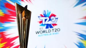 File image of ICC World T20 Trophy.(Getty Images) File image of ICC World T20 Trophy.(Getty Images)