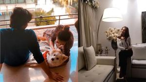 Malaika Arora at her residence. Malaika Arora at her residence.