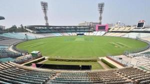 Kolkata: A view of the Eden Garden Stadium ahead in Kolkata(PTI) Kolkata: A view of the Eden Garden Stadium ahead in Kolkata(PTI)