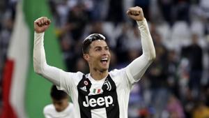 File image of Cristiano Ronaldo.(AP) File image of Cristiano Ronaldo.(AP)