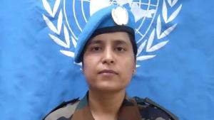 Major Suman Gawani.(pib.gov.in) Major Suman Gawani.(pib.gov.in)