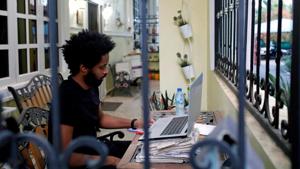 Charru Malhotra, associate professor at the Indian Institute of Public Administration, said ensuring equipment and infrastructure to work from home is efficient will be key.(Reuters file photo. Representative image) Charru Malhotra, associate professor at the Indian Institute of Public Administration, said ensuring equipment and infrastructure to work from home is efficient will be key.(Reuters file photo. Representative image)
