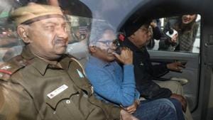 Rajiv Saxena (centre) was deported to India from the UAE on January 31, 2019, and arrested under money laundering act.(Reuters file photo) Rajiv Saxena (centre) was deported to India from the UAE on January 31, 2019, and arrested under money laundering act.(Reuters file photo)