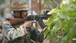 The primary investigation suggests that assistant platoon commander opened fire from his AK-47 rifle, police said.(AP File Photo/Representative Image)