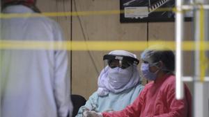 Taking cognisance of the incident, Amit Khatri, deputy commissioner directed the Jitender Kumar, sub-divisional magistrate to take action.(Sunil Ghosh / Hindustan Times)