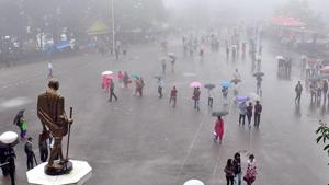 The onset of monsoon over Kerala marks the commencement of four-month rainy season in the country. The country receives 75 per cent of the rainfall from June to September. (HT Photo) The onset of monsoon over Kerala marks the commencement of four-month rainy season in the country. The country receives 75 per cent of the rainfall from June to September. (HT Photo)
