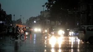 IMD on May 15 said the onset was likely to be delayed by four days and the monsoon was expected to arrive on June 5.(Deepak Gupta/HT Photo) IMD on May 15 said the onset was likely to be delayed by four days and the monsoon was expected to arrive on June 5.(Deepak Gupta/HT Photo)