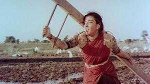 Nargis in Mother India. Nargis in Mother India.