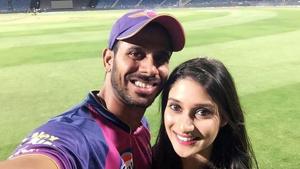 Manoj Tiwary with wife Susmita Roy(Susmita Roy’s Instagram) Manoj Tiwary with wife Susmita Roy(Susmita Roy’s Instagram)