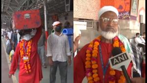 Mujibullah has been working 8-10 hours every day and can carry 50 kgs of weight. Mujibullah has been working 8-10 hours every day and can carry 50 kgs of weight.