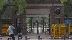 In the draft prepared by the UGC, it was suggested that the process of admissions be conducted online to avoid visits by students to the campus.(Sanchit Khanna/HT file photo) In the draft prepared by the UGC, it was suggested that the process of admissions be conducted online to avoid visits by students to the campus.(Sanchit Khanna/HT file photo)