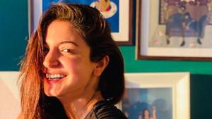 Anushka Sharma shared a new picture on Tuesday. Anushka Sharma shared a new picture on Tuesday.