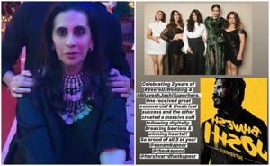 Sunita Kapoor said that she and Anil Kapoor were ‘proud’ as Veere Di Wedding and Bhavesh Joshi Superhero released on the same day. Sunita Kapoor said that she and Anil Kapoor were ‘proud’ as Veere Di Wedding and Bhavesh Joshi Superhero released on the same day.