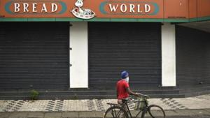 Some of the most industrialized states such as Maharashtra and Gujarat were trailing because of tough measures still in place to contain the Covid-19 pandemic.(AP) Some of the most industrialized states such as Maharashtra and Gujarat were trailing because of tough measures still in place to contain the Covid-19 pandemic.(AP)