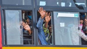 According to a Bihar health department official, contraceptives are being distributed to migrant labourers going back home after institutional quarantine since there are chances of unwanted pregnancies.(PTI / Photo used for representational purpose only) According to a Bihar health department official, contraceptives are being distributed to migrant labourers going back home after institutional quarantine since there are chances of unwanted pregnancies.(PTI / Photo used for representational purpose only)