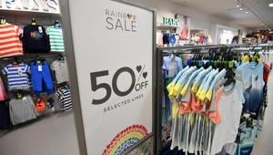 Clothes are seen on sale at Marks and Spencer, Hempstead Valley branch at the soon to be opened clothes branch of the store in Gillingham, Britain, June 1, 2020. Picture taken June 1, 2020. REUTERS/Dylan Martinez(REUTERS) Clothes are seen on sale at Marks and Spencer, Hempstead Valley branch at the soon to be opened clothes branch of the store in Gillingham, Britain, June 1, 2020. Picture taken June 1, 2020. REUTERS/Dylan Martinez(REUTERS)