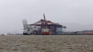 The Mumbai Port Trust also filed an application to move the vessel to safer waters.(Reuters file photo. Representative image) The Mumbai Port Trust also filed an application to move the vessel to safer waters.(Reuters file photo. Representative image)
