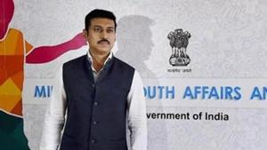 File image of Rajyavardhan Singh Rathore.(PTI) File image of Rajyavardhan Singh Rathore.(PTI)
