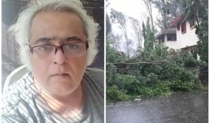 Hansal Mehta shared the aftermath of Cyclone Nisarga in his area. Hansal Mehta shared the aftermath of Cyclone Nisarga in his area.