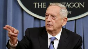 Trump was so eager to unveil his nomination of Mattis after the 2016 election that he announced his plans at a campaign-style rally where he introduced the former head of US Central Command by a moniker -- “Mad Dog”.(REUTERS) Trump was so eager to unveil his nomination of Mattis after the 2016 election that he announced his plans at a campaign-style rally where he introduced the former head of US Central Command by a moniker -- “Mad Dog”.(REUTERS)