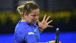 File image of Kim Clijsters.(AFP) File image of Kim Clijsters.(AFP)