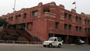 The JNU Teachers’ Association (JNUTA), however, said they did not flout any rule and followed social-distancing norms. (HT file photo) The JNU Teachers’ Association (JNUTA), however, said they did not flout any rule and followed social-distancing norms. (HT file photo)