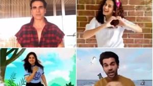 Akshay Kumar, Taapsee Pannu Bhumi Pednekar featured in an environment video posted by the Padman actor. Akshay Kumar, Taapsee Pannu Bhumi Pednekar featured in an environment video posted by the Padman actor.