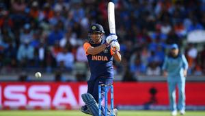 MS Dhoni remained not out on 42 off 31 balls.(Getty Images) MS Dhoni remained not out on 42 off 31 balls.(Getty Images)