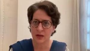 The deputy chief minister said Priyanka Gandhi has been critical of policies of the Yogi Adityanath dispensation only because she looks at the BJP-ruled state “from a negative point of view”. (Photo: @priyankagandhi) The deputy chief minister said Priyanka Gandhi has been critical of policies of the Yogi Adityanath dispensation only because she looks at the BJP-ruled state “from a negative point of view”. (Photo: @priyankagandhi)