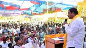 The TDP leader, once a close associate of Akhila’s father and former MLA Bhuma Nagi Reddy, said Akhila has been targeting him ever since her father died in 2018. (File photo of AV Subba Reddy @AVSubbaReddy9) The TDP leader, once a close associate of Akhila’s father and former MLA Bhuma Nagi Reddy, said Akhila has been targeting him ever since her father died in 2018. (File photo of AV Subba Reddy @AVSubbaReddy9)