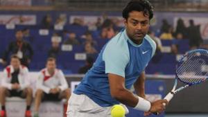 File image of Leander Paes.(Hindustan Times) File image of Leander Paes.(Hindustan Times)