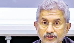 S Jaishankar outlined India’s priorities for its campaign to secure the non-permanent seat in the Security Council during the election scheduled for June 17.(ANI)