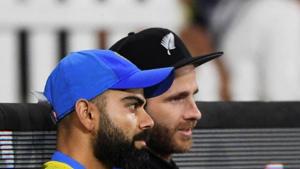 File image of Virat Kohli and Kane Williamson.(File) File image of Virat Kohli and Kane Williamson.(File)