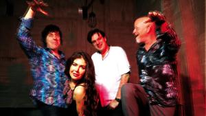 (Left to right) Itai Disraeli, an Israeli bassist, Lili Haydn, Canadian-American violinist, Hamid Saeidi, Iranian santoor master and MB Gordy, American percussionist were recently in India(Shivangi Kulkarni) (Left to right) Itai Disraeli, an Israeli bassist, Lili Haydn, Canadian-American violinist, Hamid Saeidi, Iranian santoor master and MB Gordy, American percussionist were recently in India(Shivangi Kulkarni)