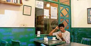 Full Circle and Cafe Turtle at Khan Market. Full Circle and Cafe Turtle at Khan Market.
