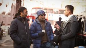 Shoojit Sircar and Vicky Kaushal on the sets of Sardar Udham Singh. Shoojit Sircar and Vicky Kaushal on the sets of Sardar Udham Singh.