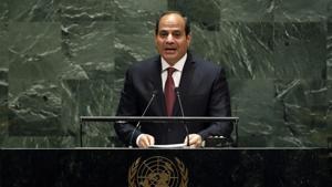 Egypt's President Abdel Fattah el-Sisi expressed Egypt’s aspiration for all countries and regional and international powers to support this step in order to end the Libyan crisis.(AP file photo) Egypt's President Abdel Fattah el-Sisi expressed Egypt’s aspiration for all countries and regional and international powers to support this step in order to end the Libyan crisis.(AP file photo)