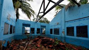 The local tehsildar had come to inspect the damages at the site on Friday.(Satish Bate/HT file photo. Representative image) The local tehsildar had come to inspect the damages at the site on Friday.(Satish Bate/HT file photo. Representative image)