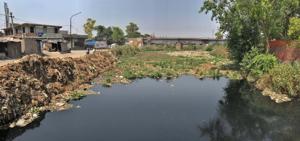 The state government plans to rejuvenate Ludhiana’s Buddha Nullah in a phased manner.(HT FILE) The state government plans to rejuvenate Ludhiana’s Buddha Nullah in a phased manner.(HT FILE)