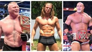 Matt Riddle has issues with Brock Lesnar and Goldberg.(WWE) Matt Riddle has issues with Brock Lesnar and Goldberg.(WWE)
