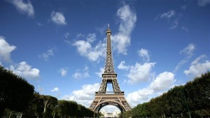 The monument, completed in 1889, receives about seven million visitors every year, about three-quarters of them from abroad, according to the tower website.(ANI/Twitter) The monument, completed in 1889, receives about seven million visitors every year, about three-quarters of them from abroad, according to the tower website.(ANI/Twitter)