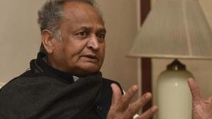 Rajasthan chief minister Ashok Gehlot.(Anshuman Poyrekar/HT Photo) Rajasthan chief minister Ashok Gehlot.(Anshuman Poyrekar/HT Photo)