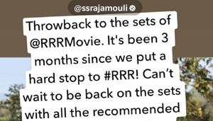 RRR is SS Rajamouli’s next big film after Baahubali series. RRR is SS Rajamouli’s next big film after Baahubali series.