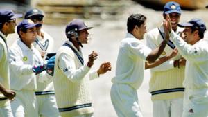 The Indian cricket team during the 2003-04 Border-Gavaskar Trophy(Getty Images)
