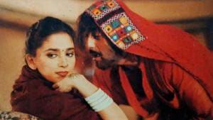 Madhuri Dixit and Sanjay Dutt in a still from Khal Nayak. Madhuri Dixit and Sanjay Dutt in a still from Khal Nayak.