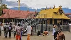 The Sabarimala temple was planning to open on June 14 and a week-long festival was to follow from June 19, however that has been put on hold for now. (HT Photo) The Sabarimala temple was planning to open on June 14 and a week-long festival was to follow from June 19, however that has been put on hold for now. (HT Photo)
